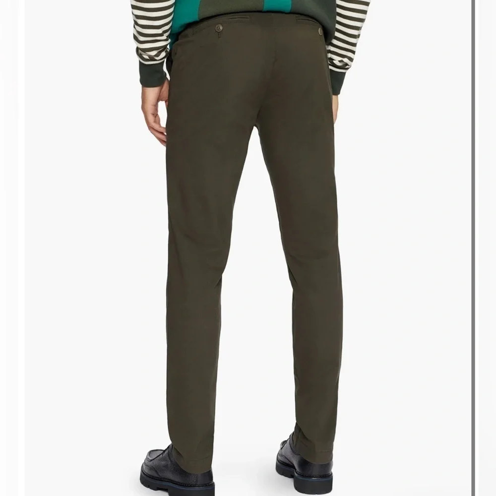 Ted Baker 36R Genay Irvine Slim Fit Chinos - Khaki